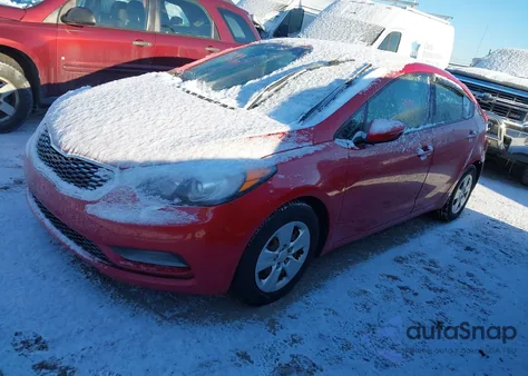 2015 Kia Forte Lx из США, поврежденный, VIN KNAFX4A64F5321967
